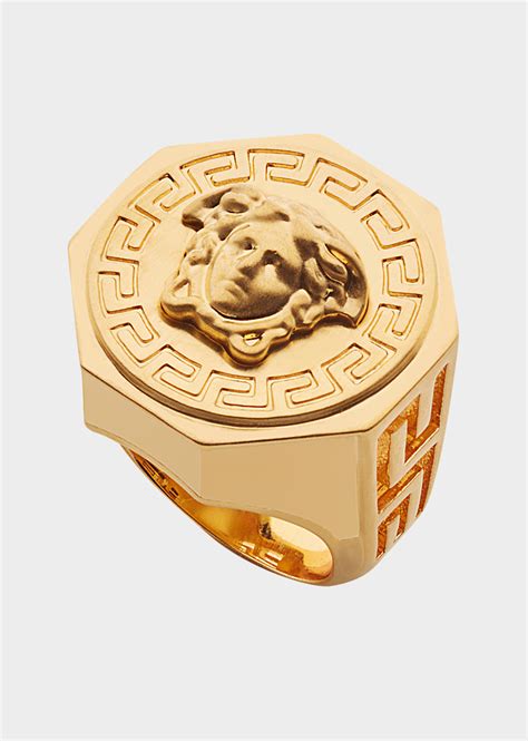 bague chevaliere homme versace|Bagues Homme .